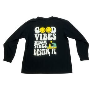 Southern Spirit Shirt Adult Large L Black Good Vibes High Tides Destin Florida